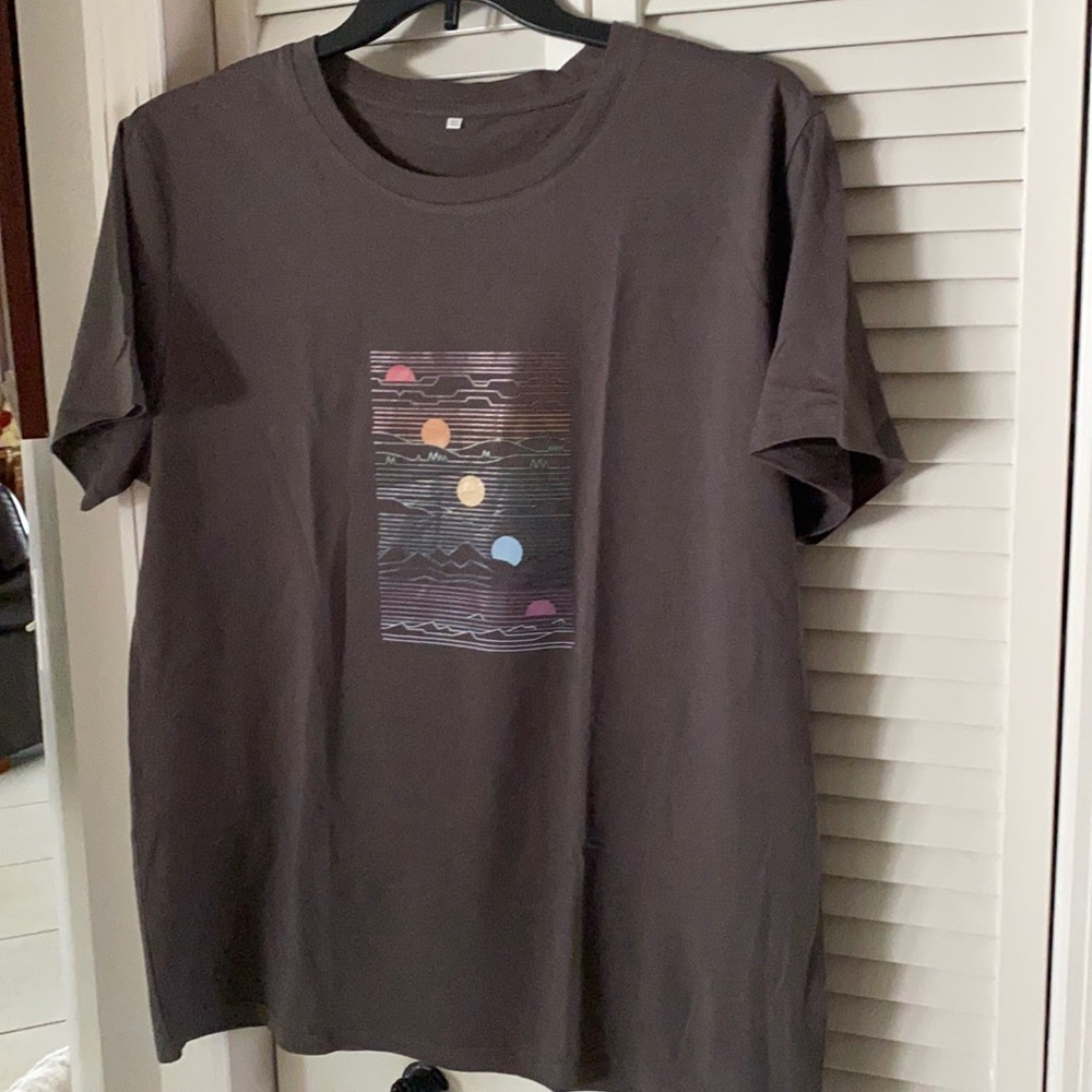 Deep gray T-shirt 3XL